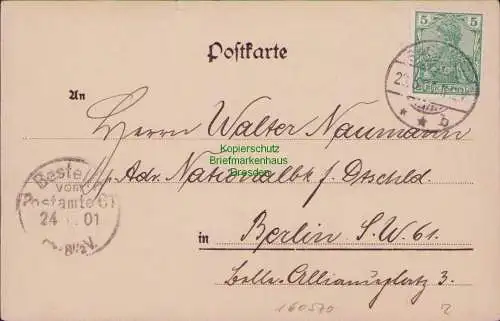 160570 AK Gruss aus Sassnitz Totalansicht 1901 
