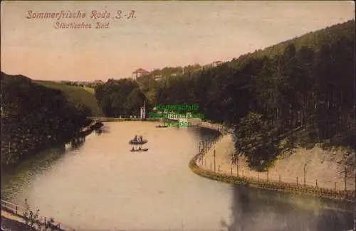 160359 AK Sommerfrische Roda S.-A. Städtisches Bad 1906
