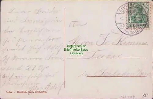 161104 AK Grube Treue 1909 Bergbau Abraum Bagger Grubenbahn Kraftwerk