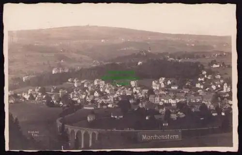 161952 AK Smrzovka Morchenstern 1925 Fotokarte Panorama mit Viadukt