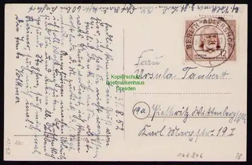 162306 AK Berlin Adlershof 1952 Dörpfeldstraße 