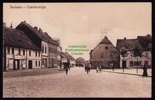 162260 AK Neudamm Debno 1917 Cüstrinerstrasse 