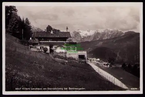 162380 AK Obersalzberg bei Berchtesgaden Fotokarte 1934