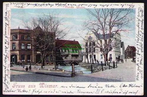 162779 AK Wismar Runde Grube 1902