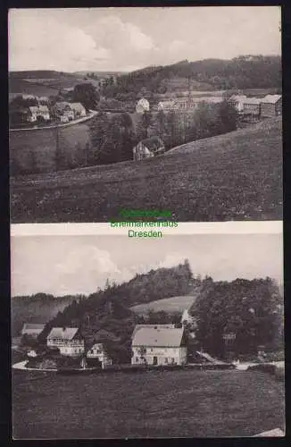 162655 AK Klein Reinsdorf bei Neumühle Elster 1915 Gasthaus zur Grünen Linde