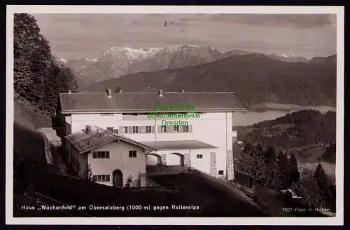 162565 AK Haus Wachenfeld am Obersalzberg gegen Reiteralpe um 1940