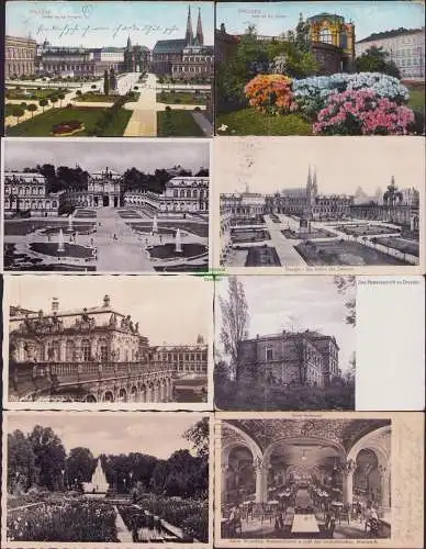 165020 8 AK Dresden Inneres des Kgl. Zwingers 1915 Pestalozzistift Kgl. Zwinger