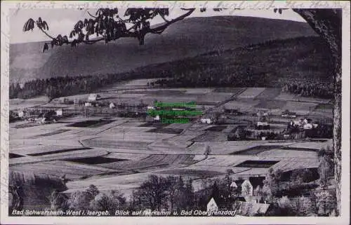 165306 AK Bad Schwarzbach-West i. Isergeb. Blick a. Iserkamm Bad Obergrenzdorf