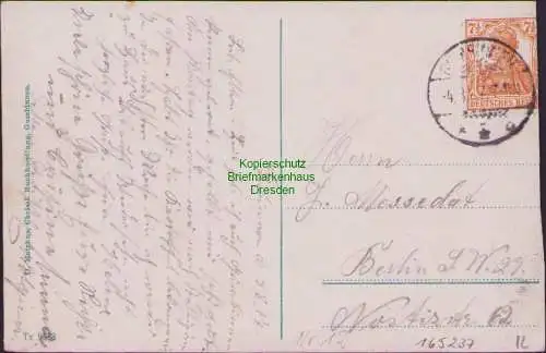 165237 AK Gumbinnen Gussew 1917 FLUSSPARTIE