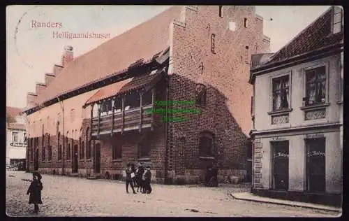 165760 AK Dänemark Danmark Randers Jütland 1910 Helligaandshuset