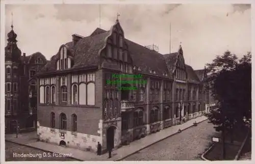 170456 AK Hindenburg O.S. Zabrze Fotokarte Postamt 1931