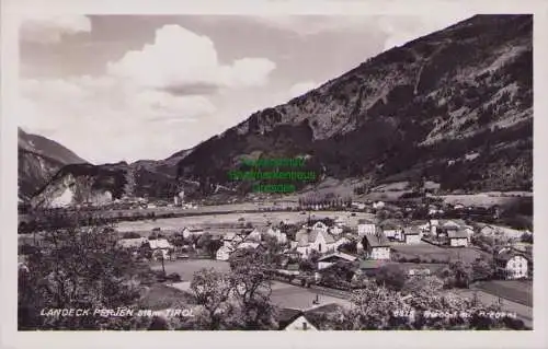 170255 AK Landeck Perjen Tirol Fotokarte 1938