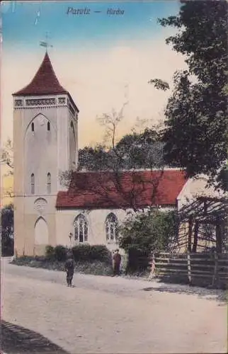 170971 AK Paretz Ketzin Havel Kirche 1913