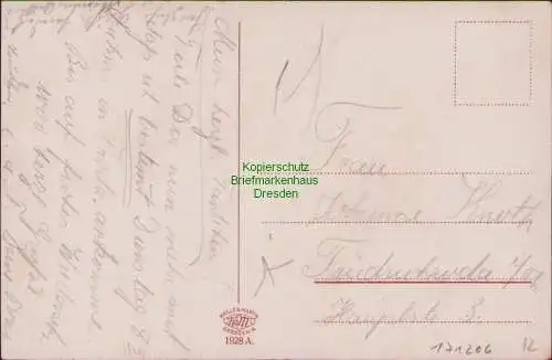 171206 AK Blick auf Postelwitz Schrammsteine um 1920
