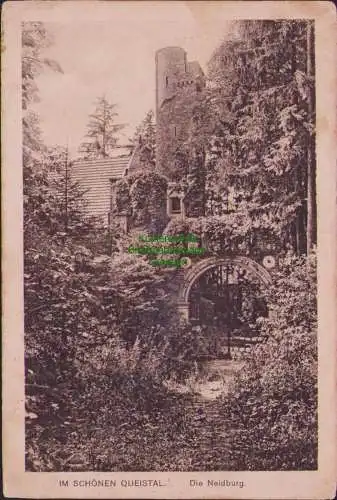 171408 AK IM SCHONEN QUEISTAL Die Neidburg 1923