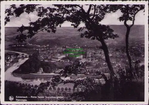 171510 AK Echternach Petite Suisse luxembourgeoise Panorama 1940