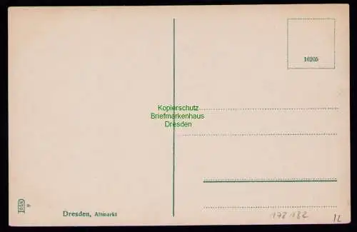 172132 AK Dresden Altmarkt um 1920
