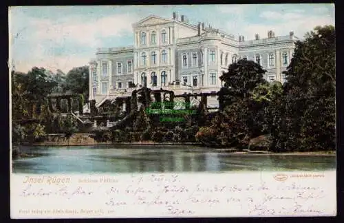 172359 AK  Insel Rügen 1906 Schloss Putbus