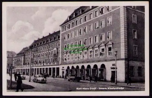 172147 AK Karl-Marx-Stadt 1956 Innere Klosterstraße