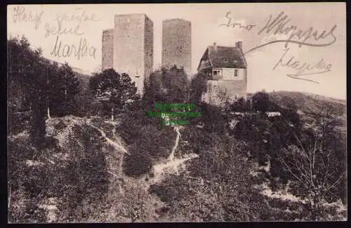 172564 AK  Treffurt an der Werra 1913 Burg Normannstein