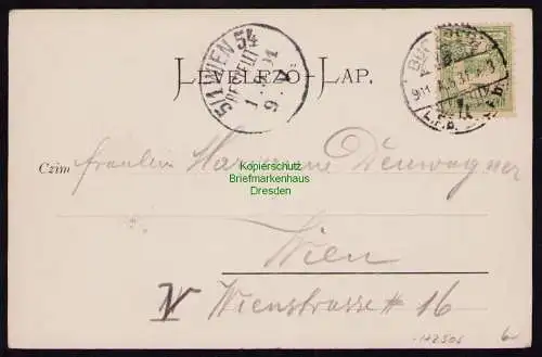 172505 AK  Budapest Ungarn 1901 Czardas Tanz Bauern