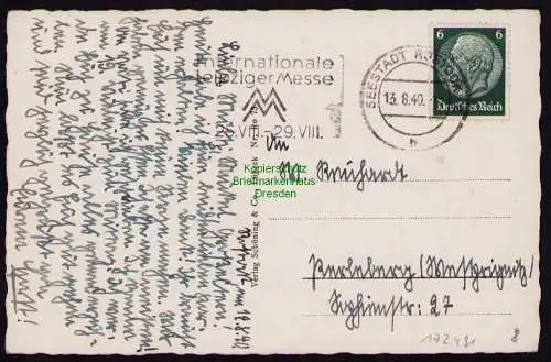 172491 AK  Seestadt Rostock 1940 Am Steintor