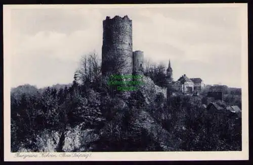 172471 AK  Kohren um 1935 Turm Ruine Ratskeller Werbung