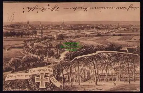 172812 AK Langensalza Gefangenenlager 1915