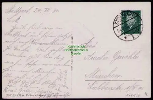 172857 AK Ruine Rechberg 1930 Fotokarte Hohenrechberg bei Schwäbisch Gmünd