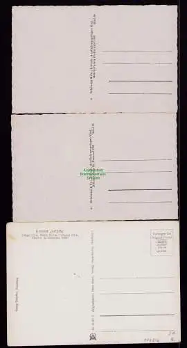 172916 3 AK Schiff Kreuzer Leipzig um 1940