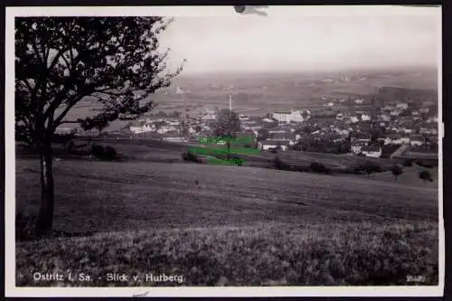 172788 AK Ostritz Fotokarte Panorama vom Hutberg um 1940