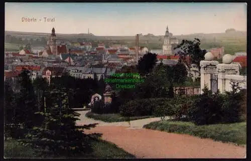 172720 AK Döbeln Total 1917