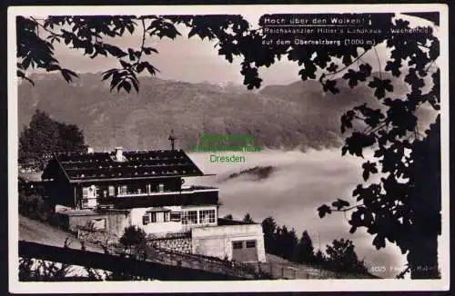 173603 AK Landhaus Wachenfeld Obersalzberg Fotokarte um 1940