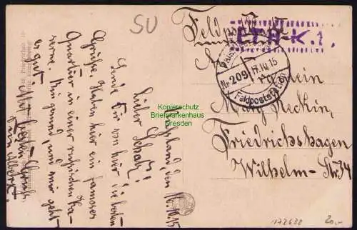 173638 AK Kaunas Kowno Litauen 1917 Feldpost