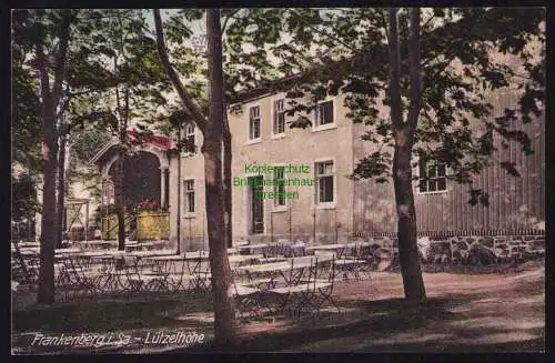 173682 AK Frankenberg Sa. Lützelhöhe um 1920