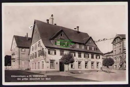 173794 AK Schwenningen am Neckar 1939 Schwarzwald Gasthaus Ausschank zum Bären