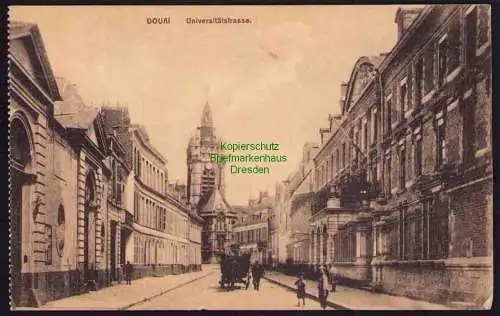173812 AK Douai 1918 Universitätsstraße