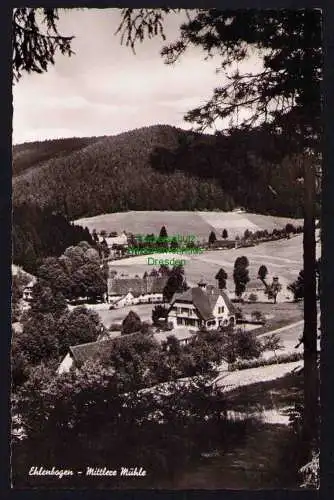 173986 AK Ehlenbogen Alpirsbach Mittlere Mühle1955