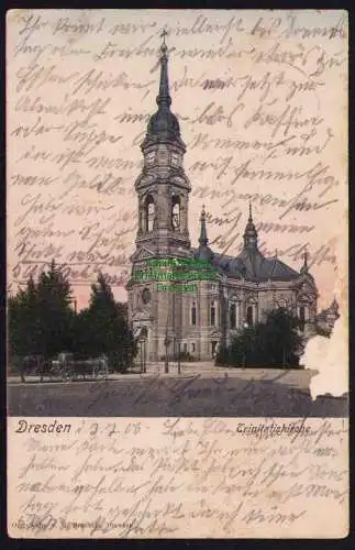 173824 AK Dresden 1906 Trinitatiskirche