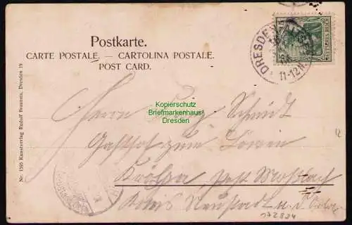 173824 AK Dresden 1906 Trinitatiskirche