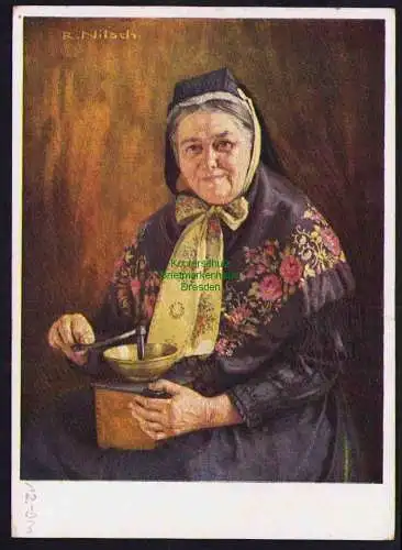 173873 AK Deutsches Reich Volkstrachten R. Nitsch Hannoveranerin 1944