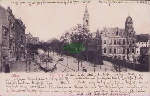 174804 AK Zittau Töpferberg 1904