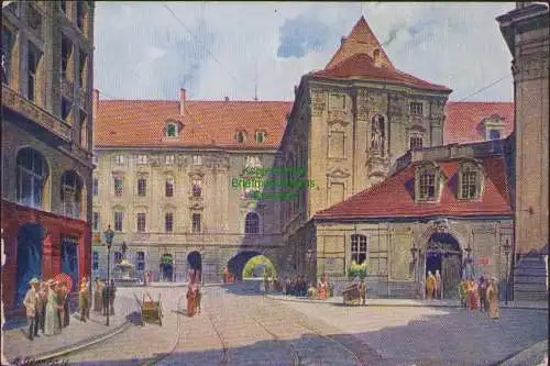 174702 AK Universität Breslau Blick von der Schmiedebrücke um 1920 Verlag: Th. L
