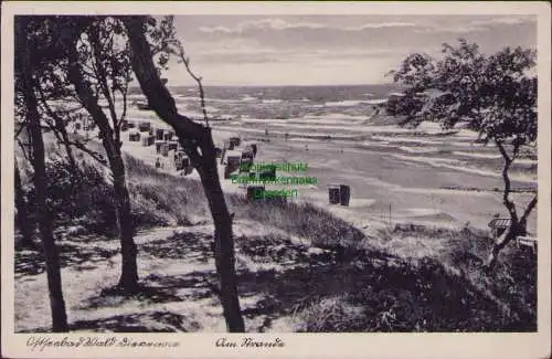 174707 AK Ostseebad Wald Dievenow Am Strande Dziwnow 1936 Walddievenow
