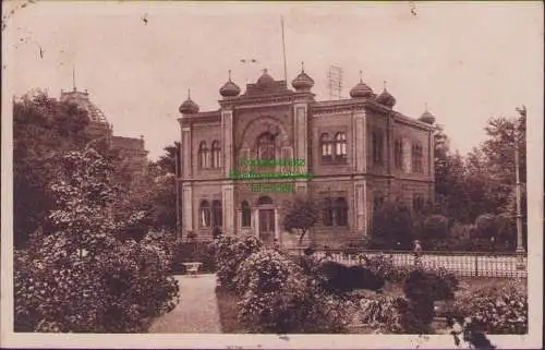 174740 AK St. Johannislogen Ernst zum Kompass GOTHA 1929 große Villa Freimaurer