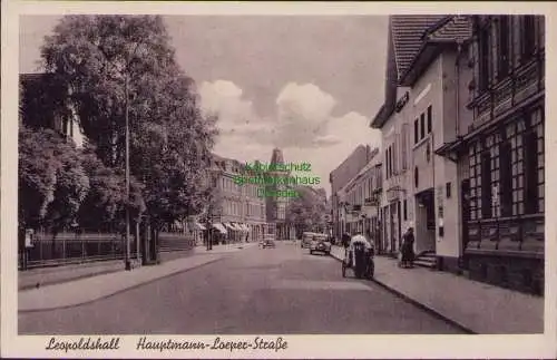 174742 AK Leopoldshall Staßfurt 1940 Hauptmann-Loeper-Straße