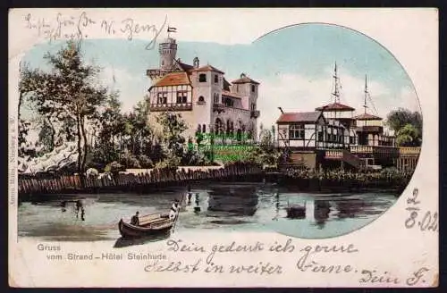173998 AK Steinhude Strand Hotel 1902