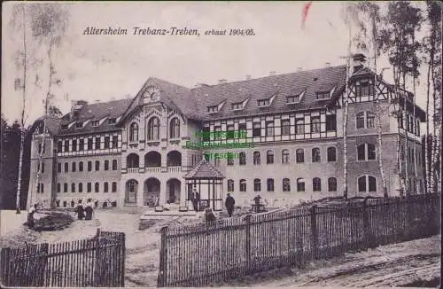 174750 AK Altersheim Trebanz-Treben erbaut 1904/05 1907