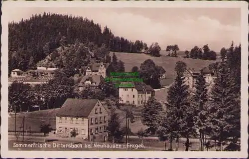 174749 AK Sommerfrische Dittersbach bei Neuhausen i. Erzgeb. 1940