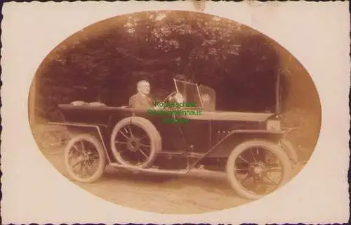 174605 AK Auto Oldtimer Fotokarte um 1920 Marke unbekannt